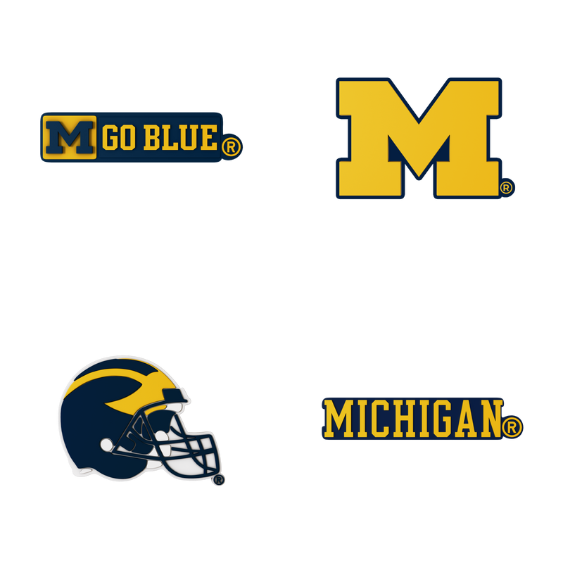 Budz Michigan Wolverines 4-Pack Bundle