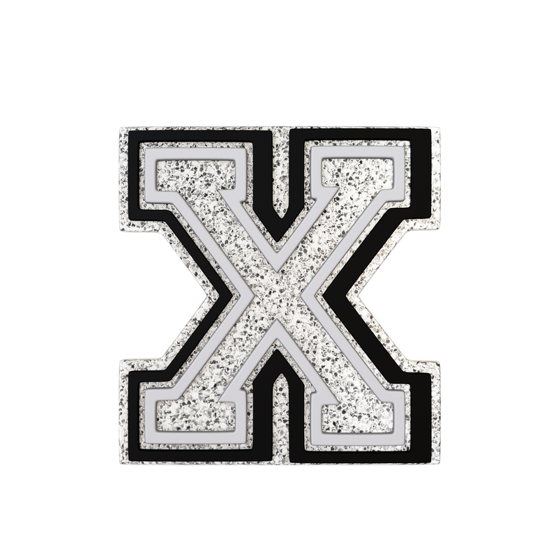 Budz Silver Letter X