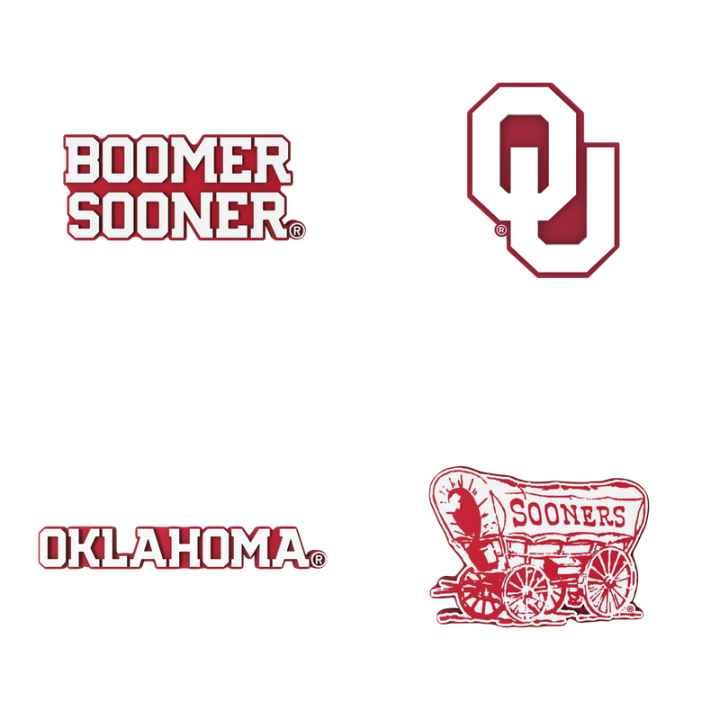 Budz Oklahoma Sooners 4-Pack Bundle