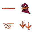Budz Virginia Tech Hokies 4-Pack Bundle
